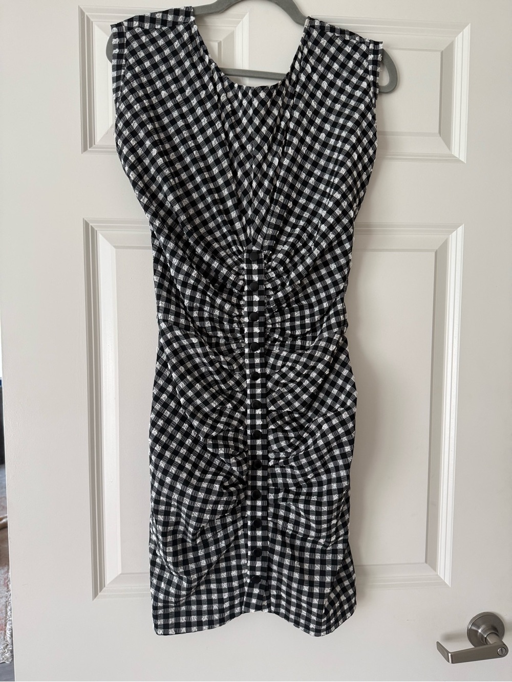 Rachel Comey Gingham Ruched Dress